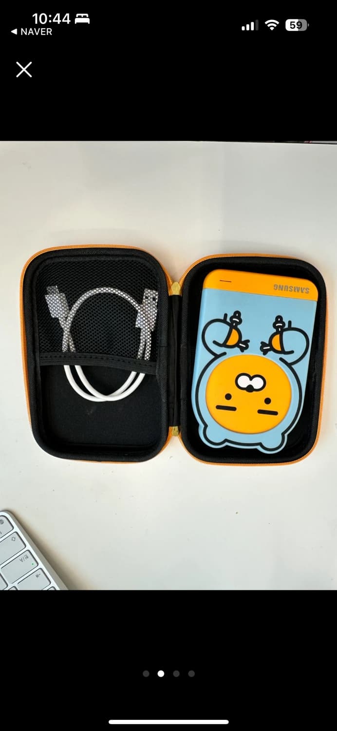 삼성 카카오프렌즈 라이언 외장하드 2TB 상품이미지3