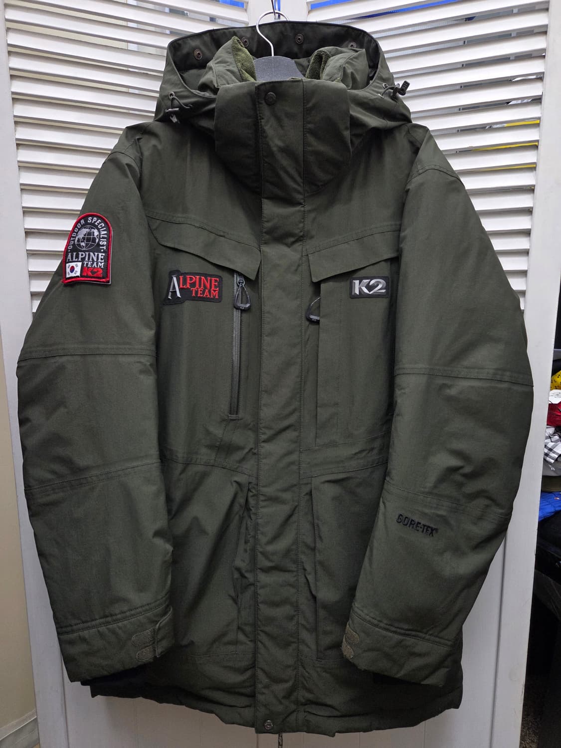 K2 고어텍스 구스다운 패딩 파카 상품이미지1