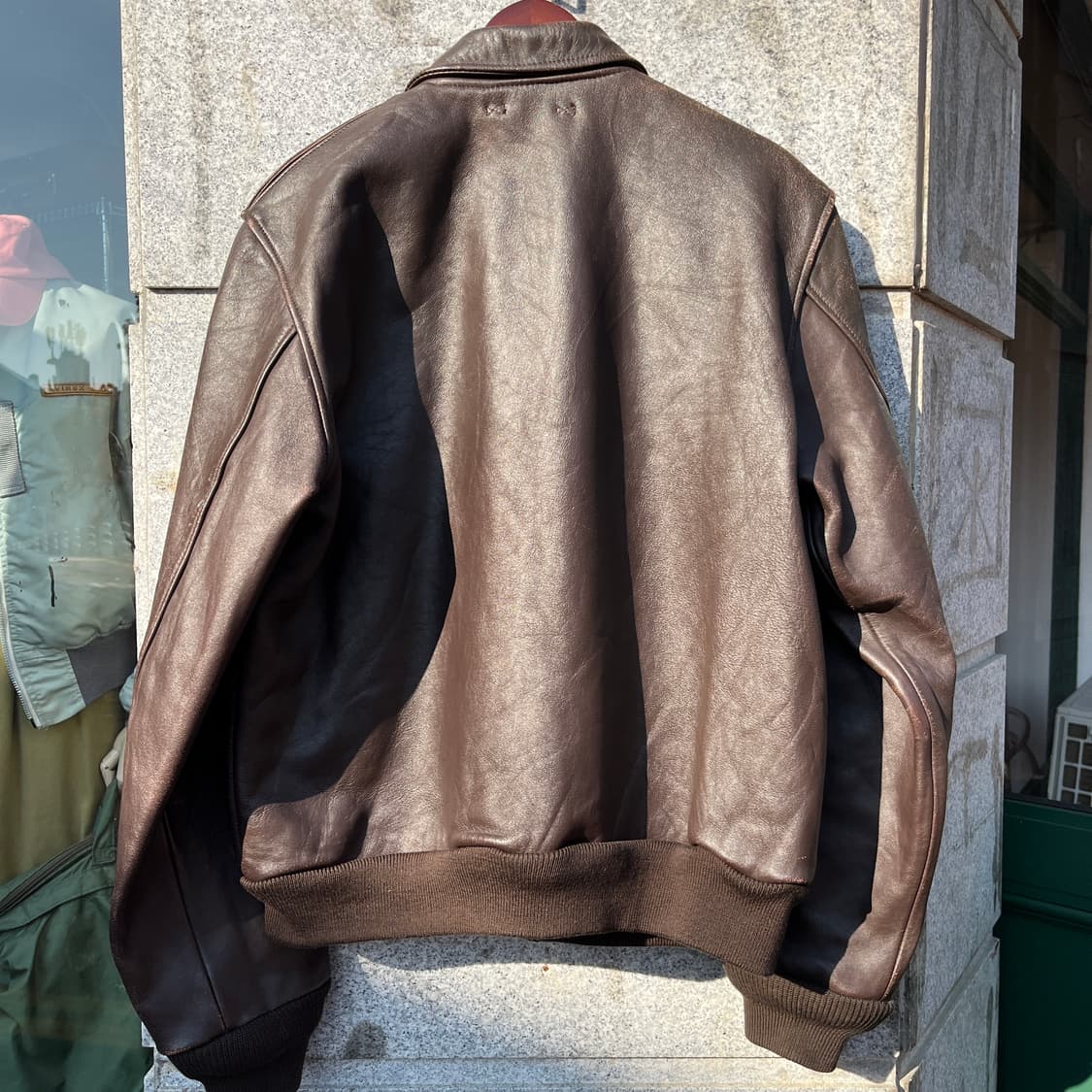 90‘s 나카타 쇼텐 홀스하이드 A-2 자켓 [ 100 ] 상품이미지4