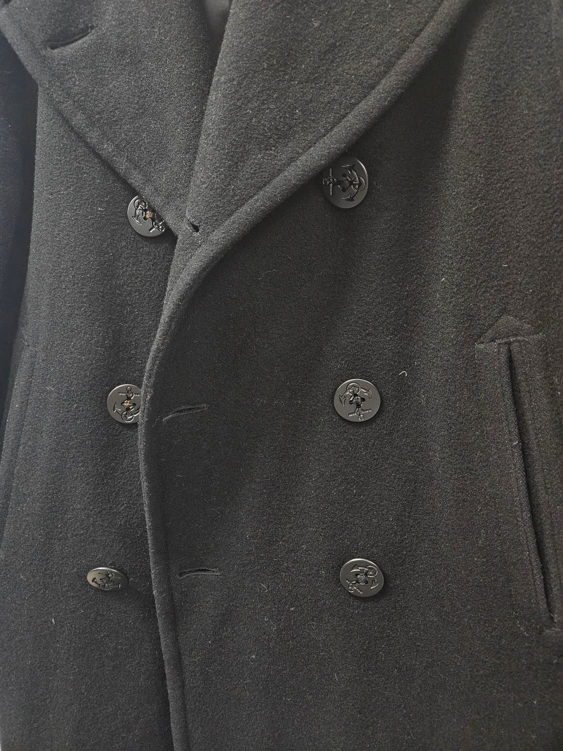 폴로 미해군 피코트 블랙 상품이미지2