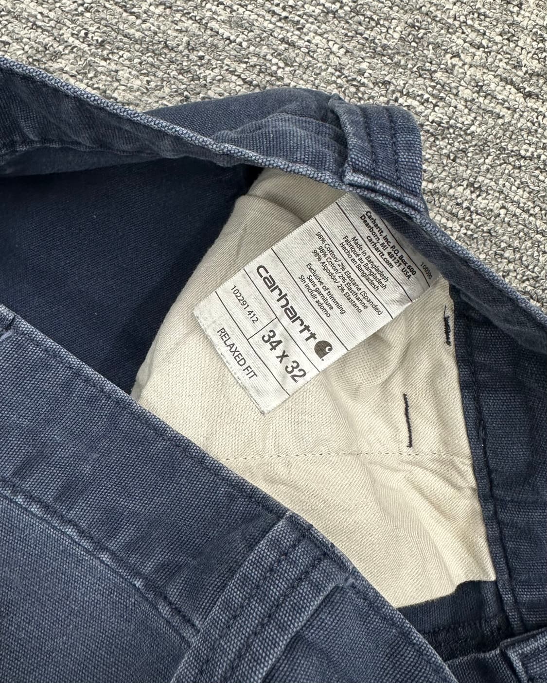 (허단43)칼하트 워크팬츠-M1835 상품이미지6