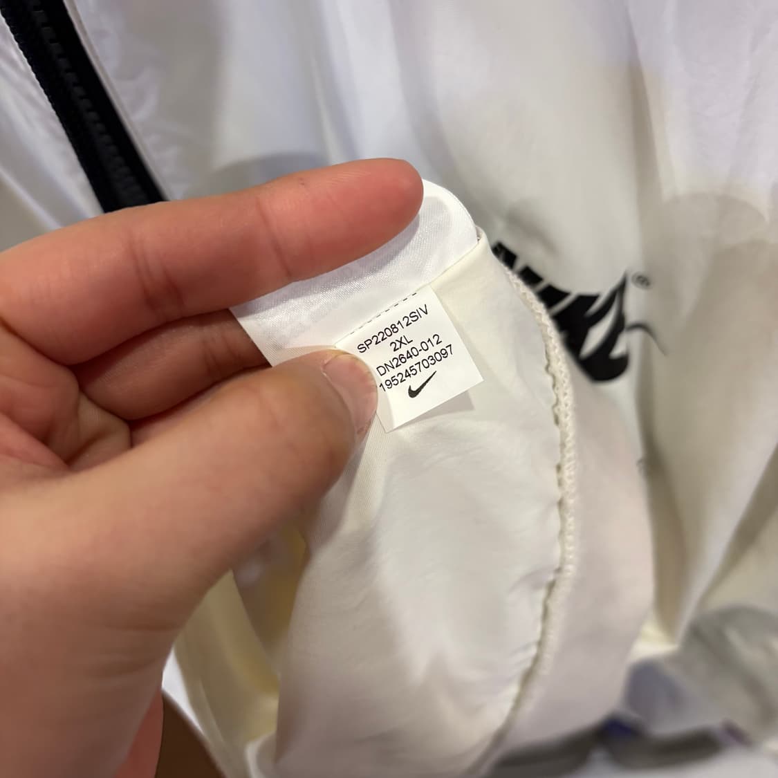 나이키 우븐 언라인드 백로고 후드 아노락 상품이미지10