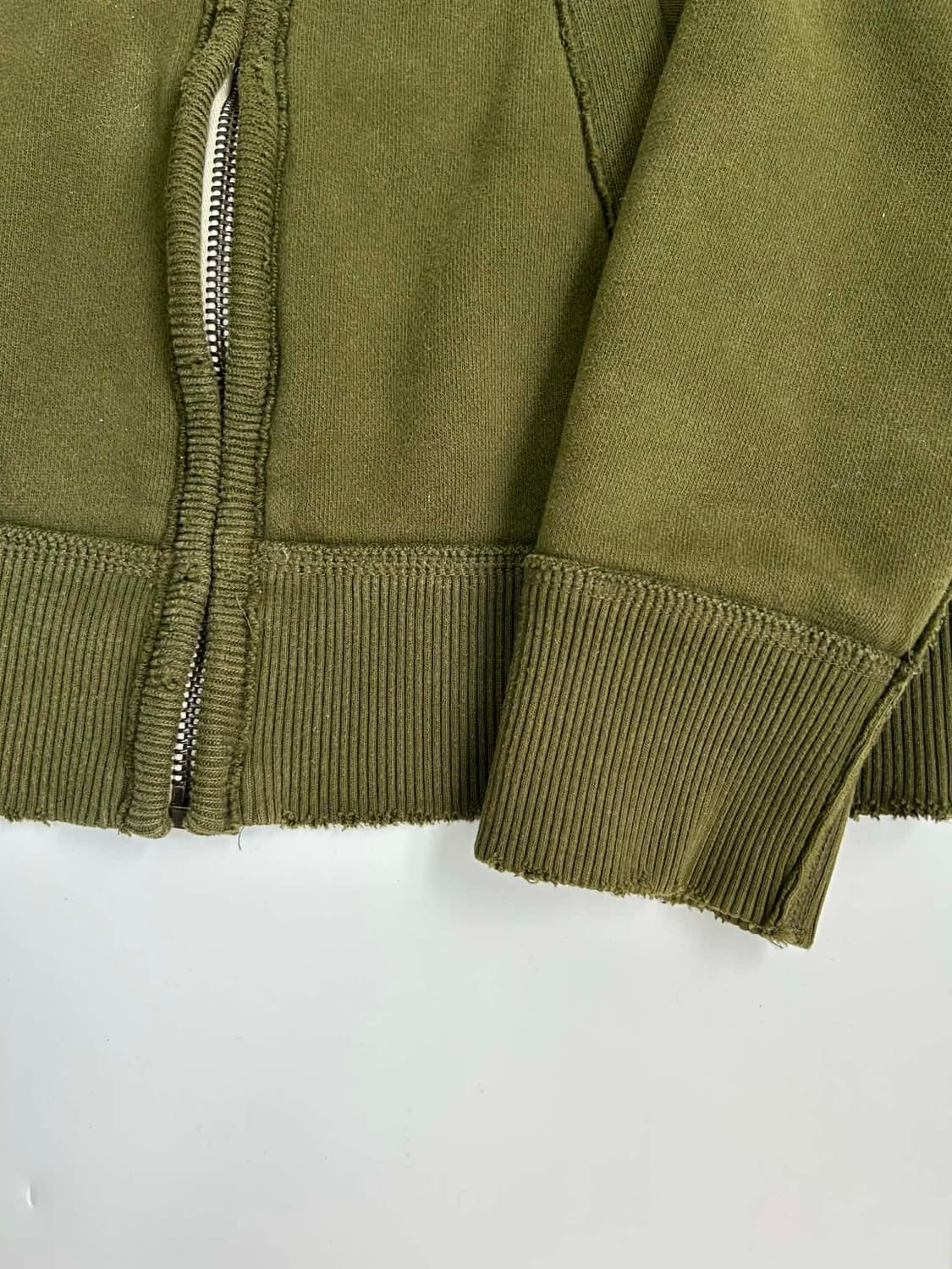 [XL] 아베크롬비 카키 아치로고 후드집업 상품이미지7