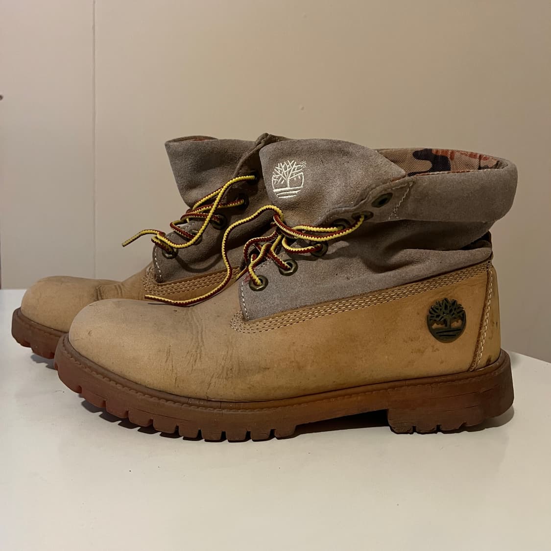 팀버랜드 롤탑 카모 베이지 상품이미지2