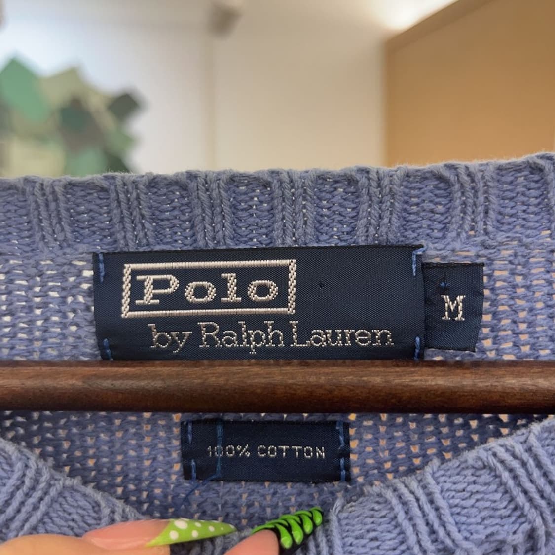 폴로 랄프로렌 캐주얼 모던 레트로 딥블루 니트 M C08882 상품이미지5