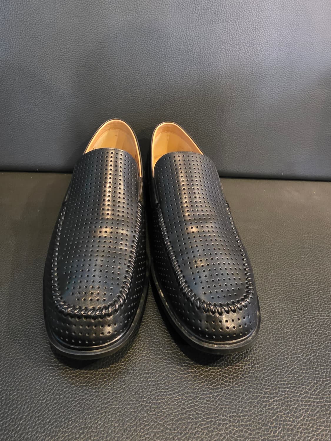 탠디 매쉬타입 타공 슬립 구두 로퍼 상품이미지3