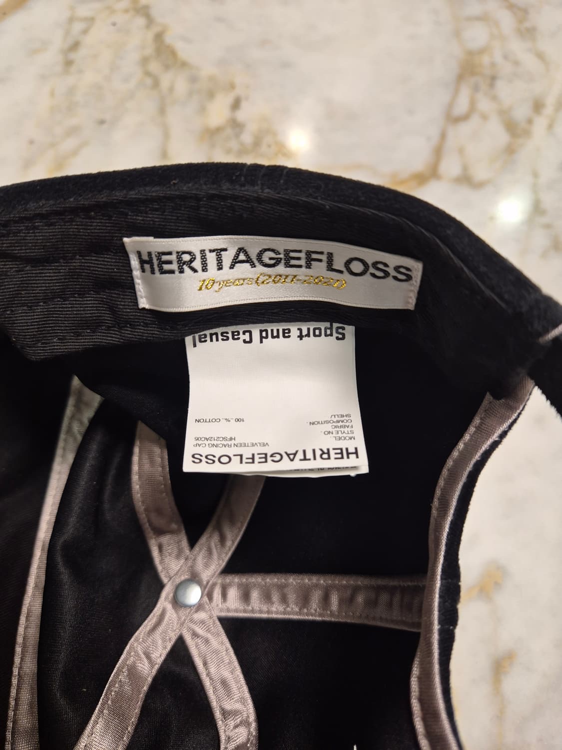 헤리티지 플로스 벨베틴 레이싱 볼캡 상품이미지5