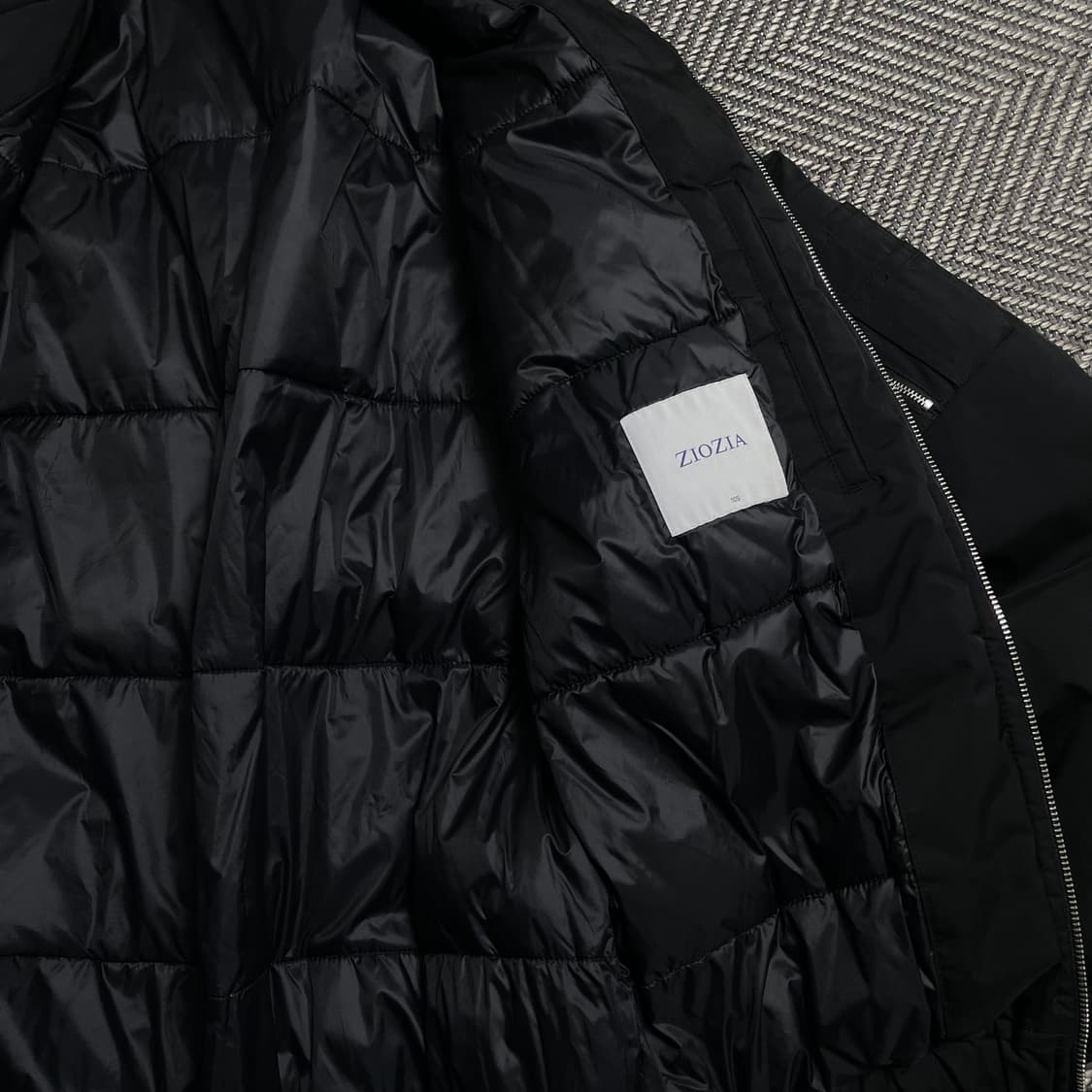 지오지아 신슐레이트 박시핏 패디드 항공 블루종 MA-1 점퍼y 5355 상품이미지5