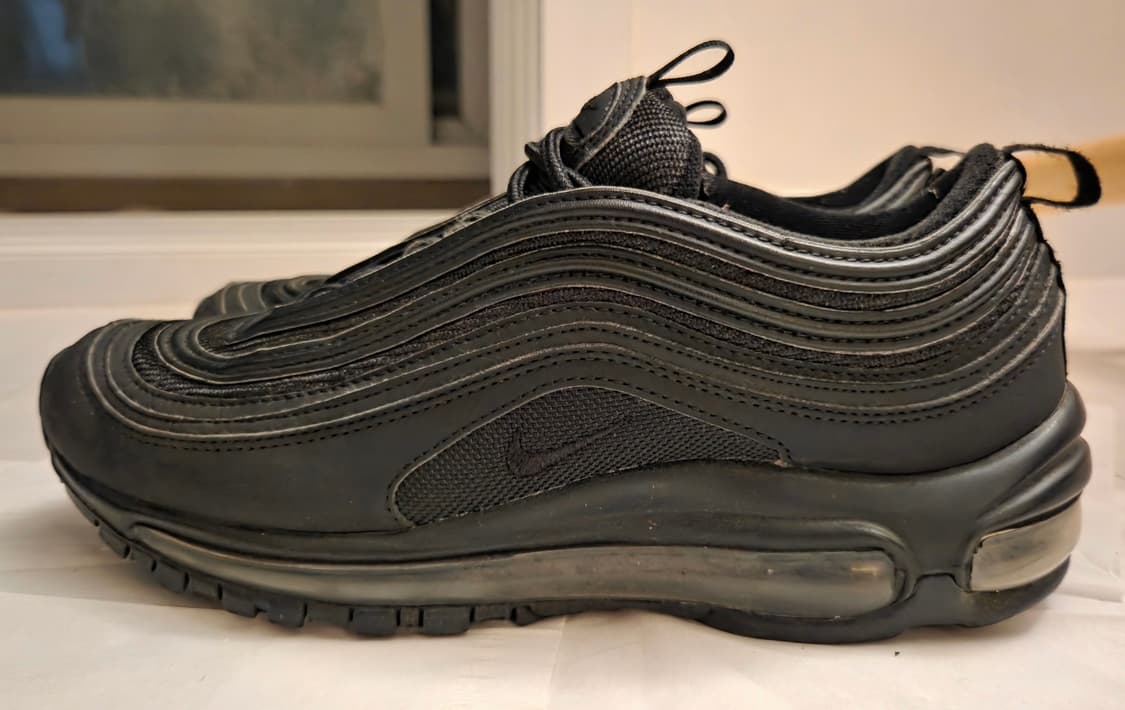 nike 나이키 에어맥스 97 올검 올블랙 운동화 남녀공용 airmax  상품이미지1