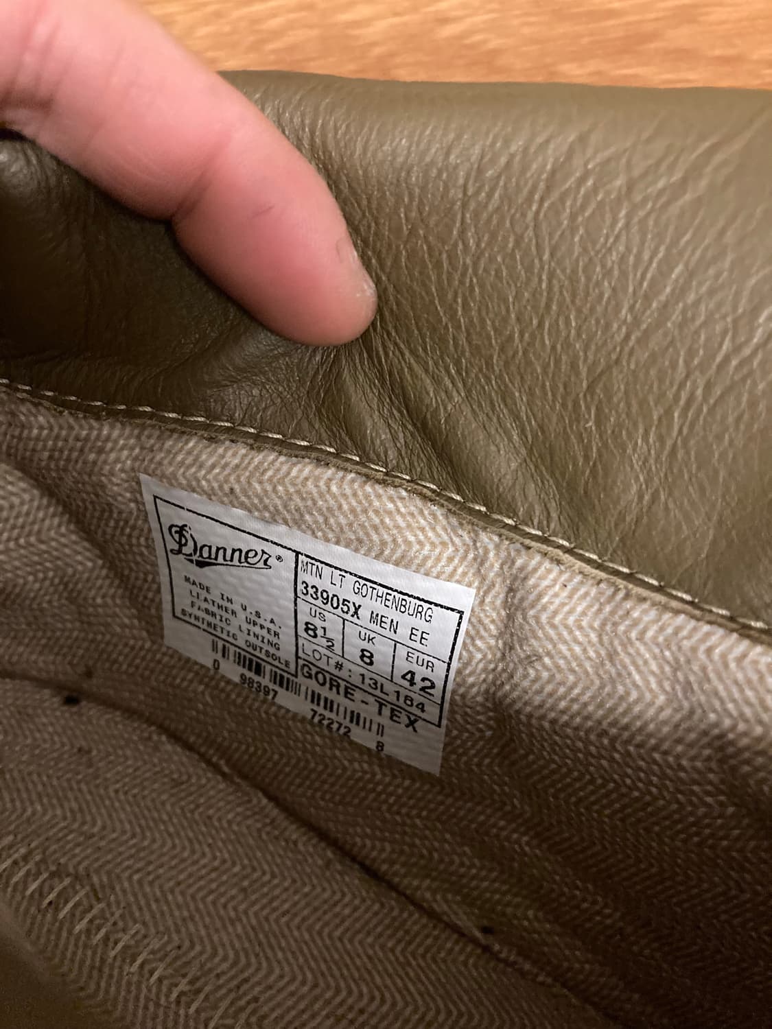 대너(danner) 마운틴 라이트 x 듄데르돈 상품이미지7