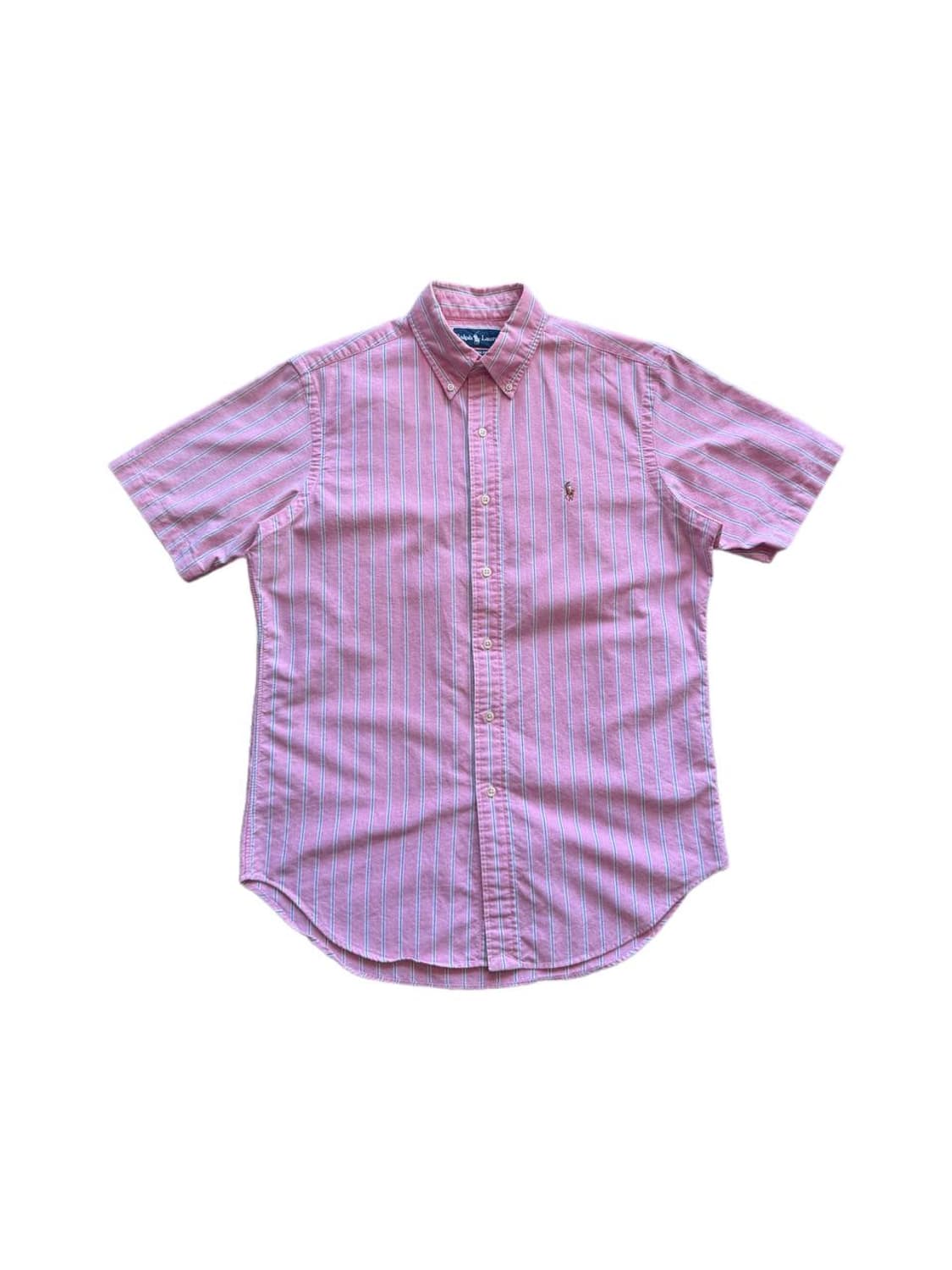 폴로 랄프로렌 버튼다운 반팔 스트라이프 셔츠 상품이미지1
