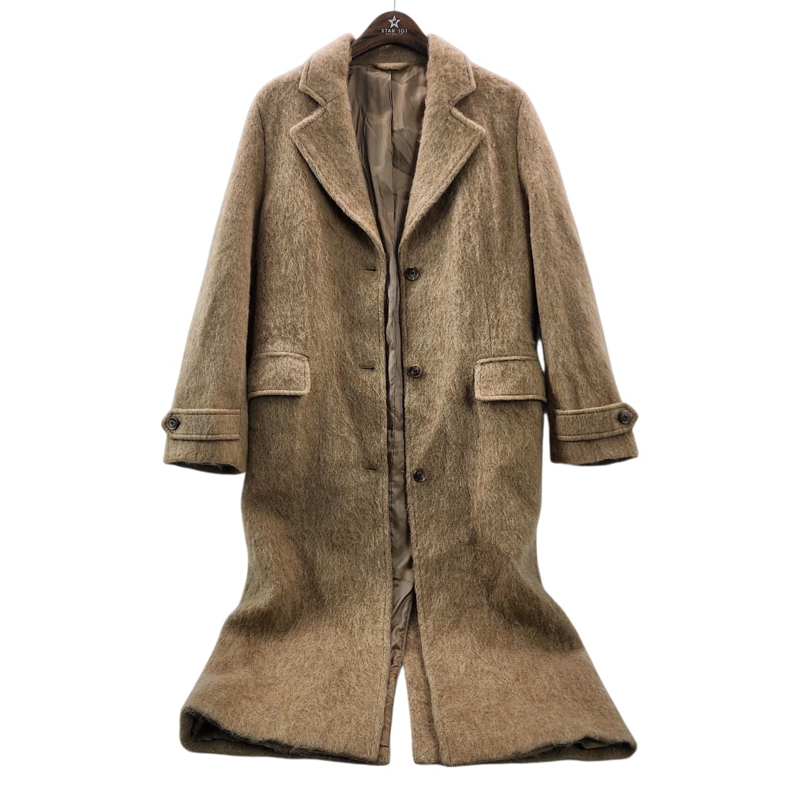 [EUR32] 앤아더스토리즈 만테코 헤어리 울 롱코트 상품이미지3