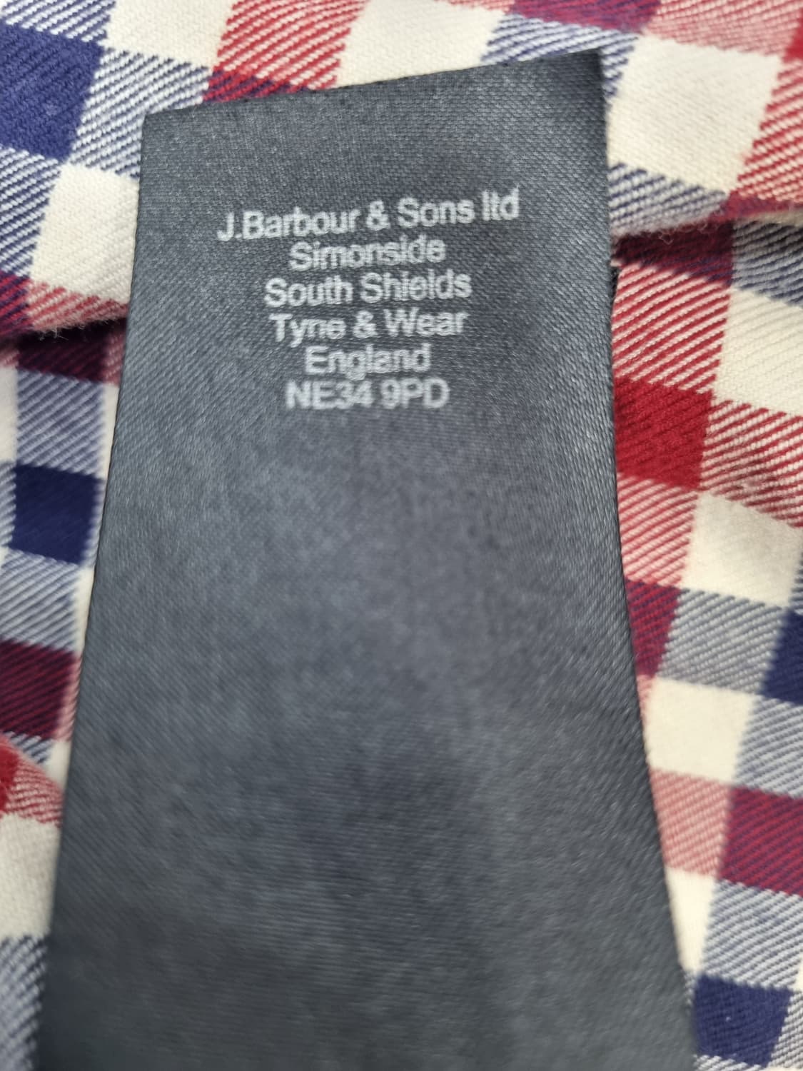 Barbour 남성 체크 셔츠  상품이미지7