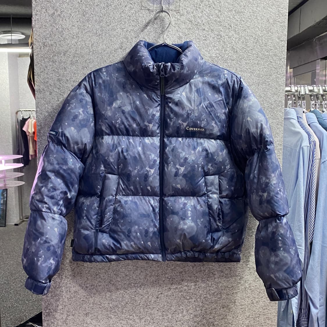 커버낫 RDS 플라워 다운 패딩 B3583 상품이미지2