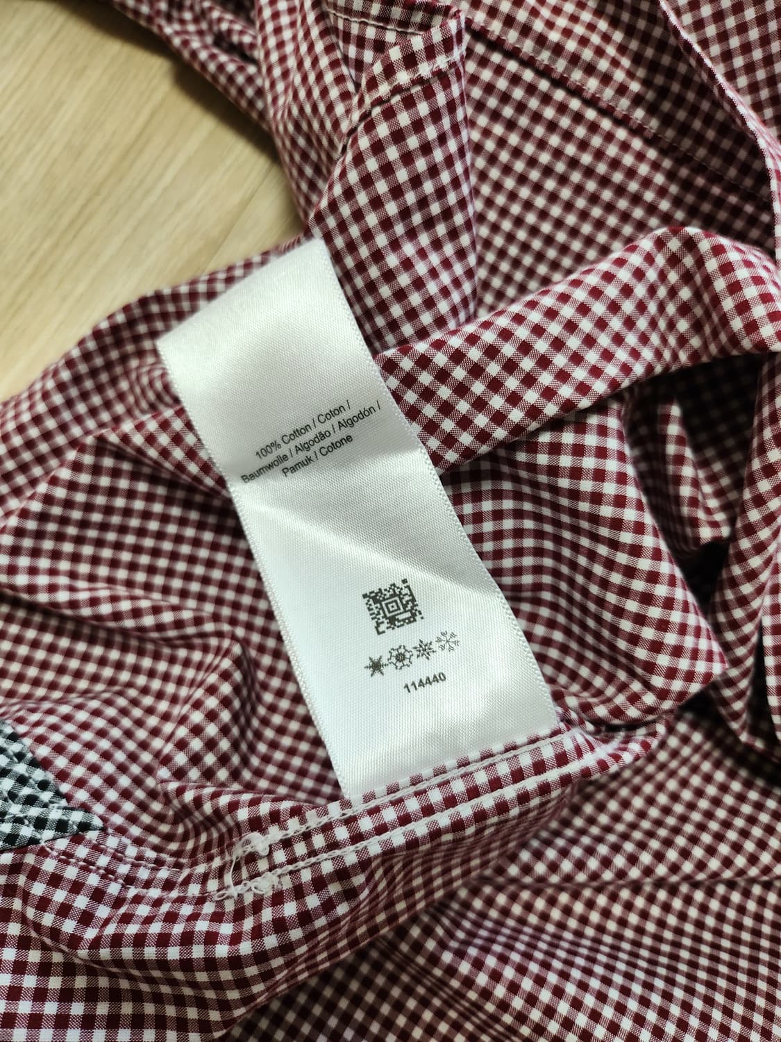 프레디페리 체크반팔셔츠 (XL 상품이미지9