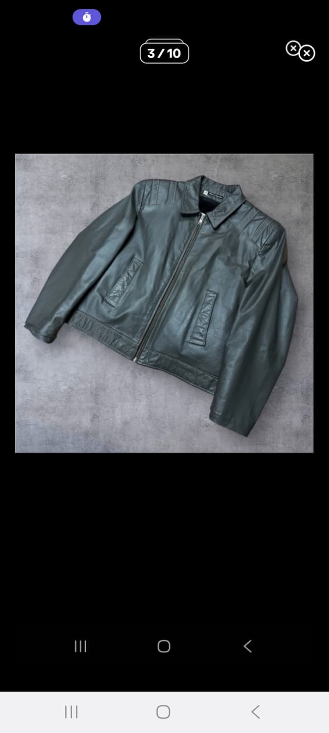 80s The Leather Shop 아르헨티나 가죽자켓 상품이미지3