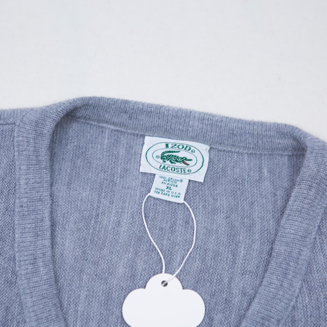 80s IZOD 라코스테 올른 아크릴 니트 스웨터 상품이미지3