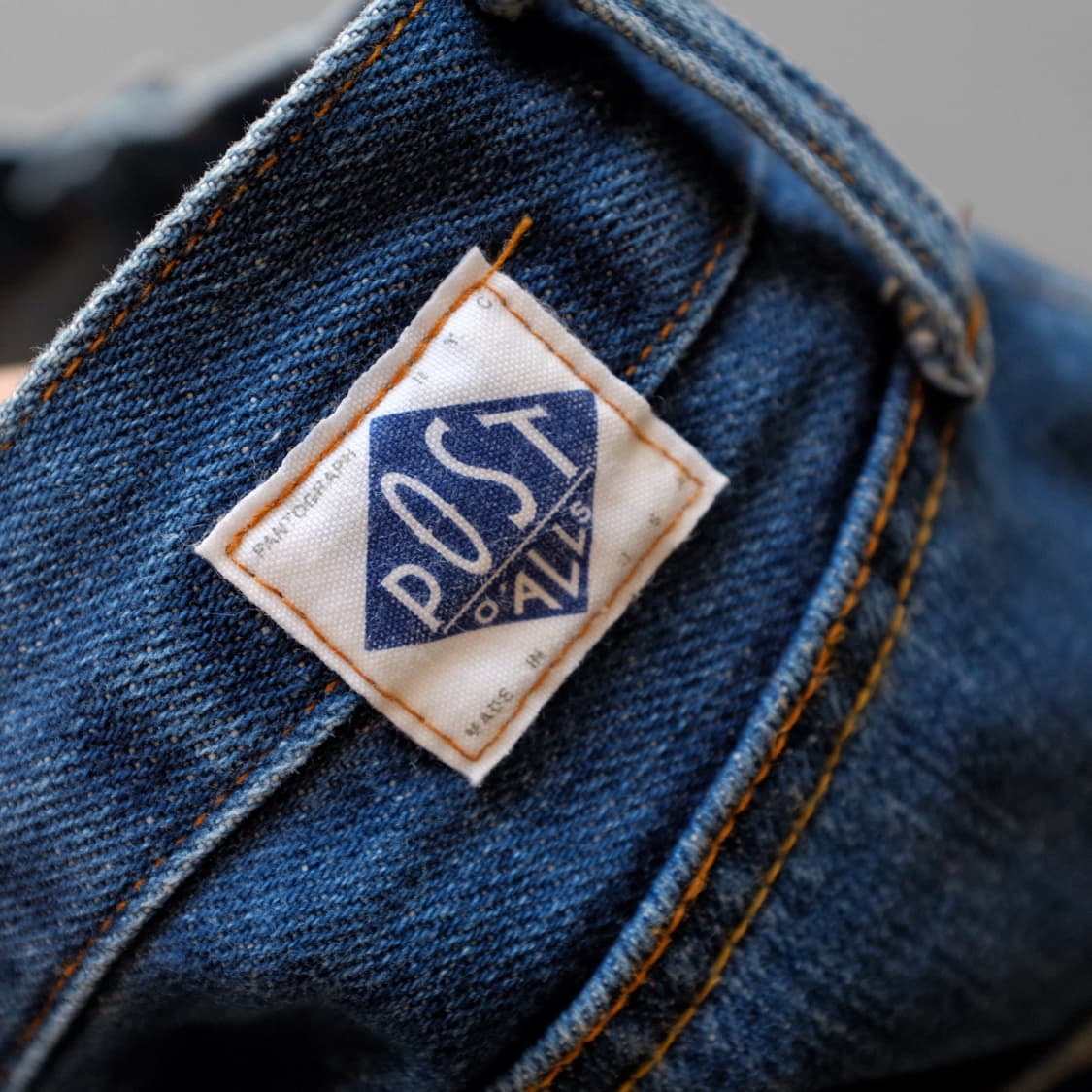 Made In USA Post Overalls Denim Pants 상품이미지6