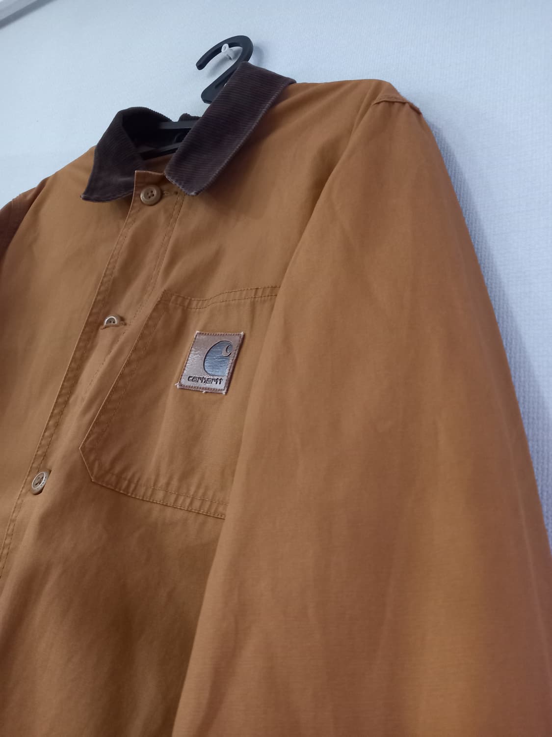 칼하트 브라운 데본 셔츠 자켓 95/M 상품이미지2