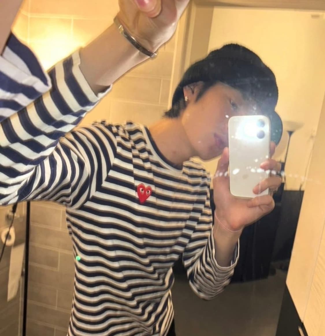 나우아임영 꼼데가르송 롱슬리브 상품이미지2