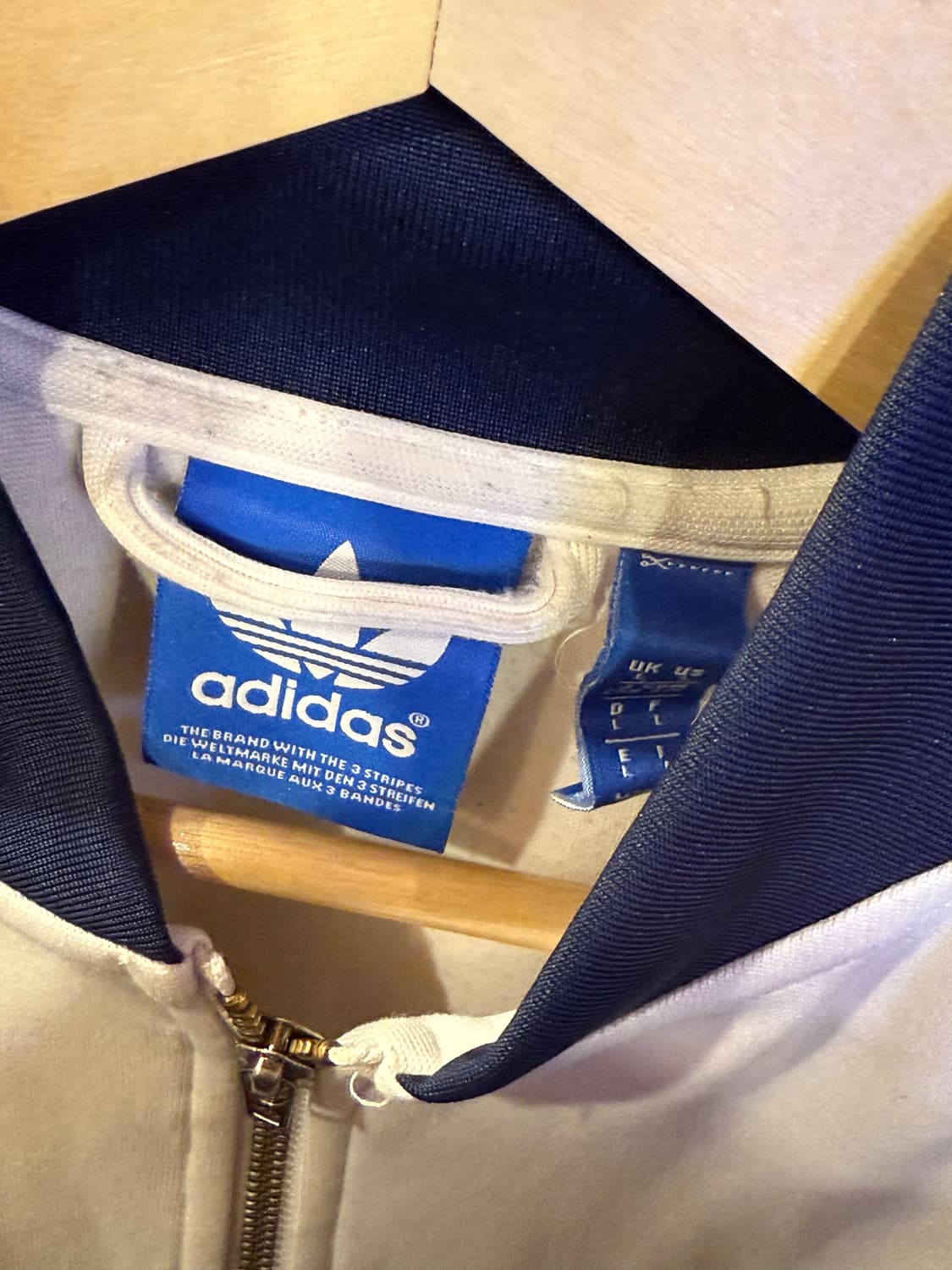 아디다스 남흰 단가라 져지 상품이미지7