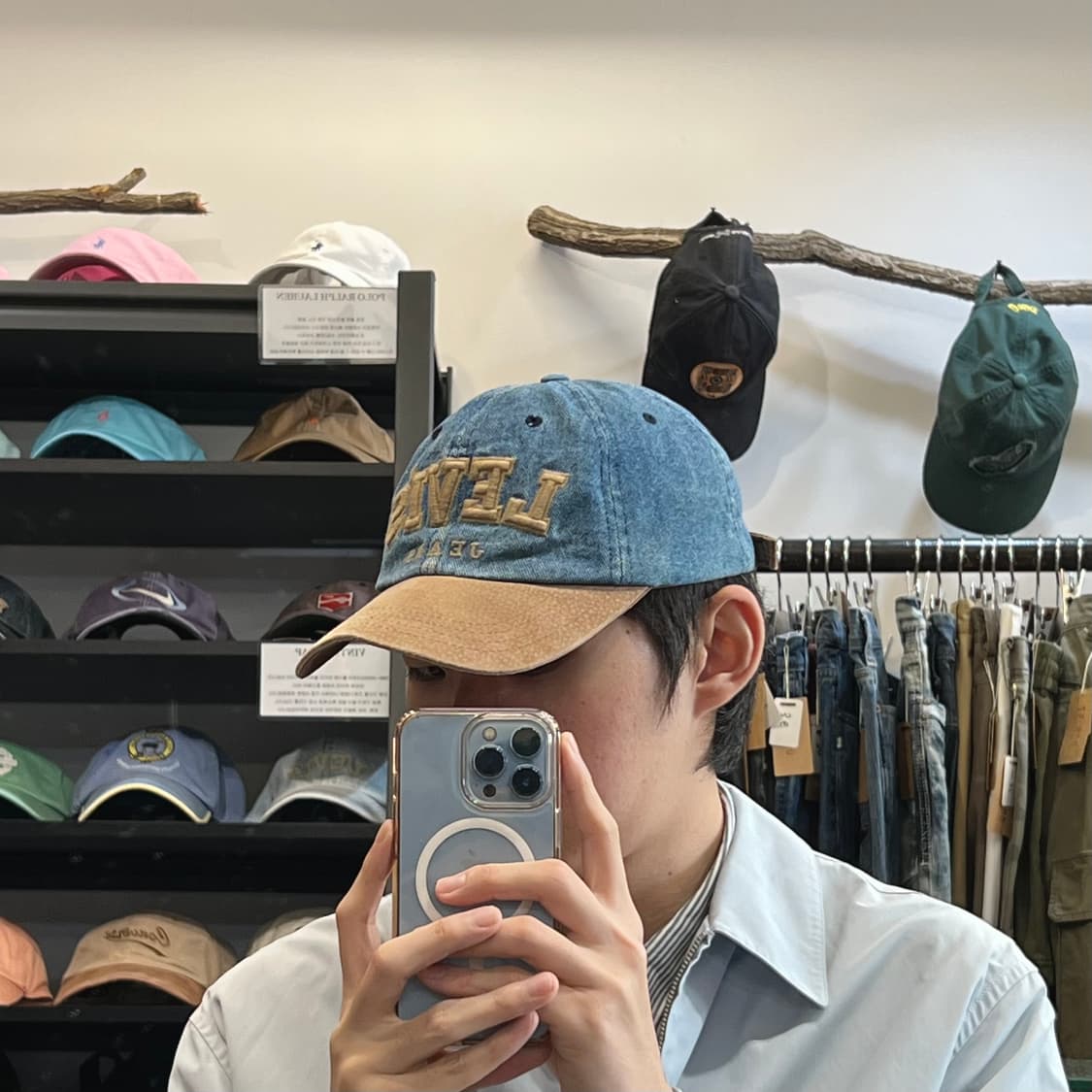 [OS/정품] 리바이스 남여공용 볼캡모자
 상품이미지1