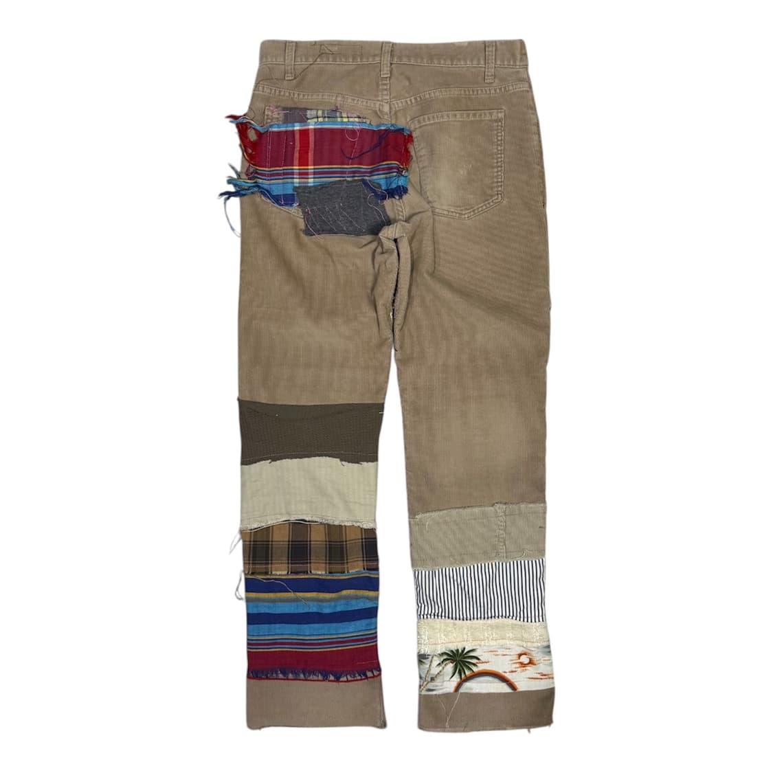 80s 리바이스 패치워크 커스텀 코듀로이 팬츠 바지 상품이미지2