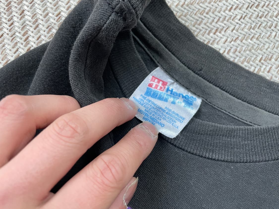 92s usa hanes 헤비메탈 밴드 반팔티셔츠 J03719 상품이미지4