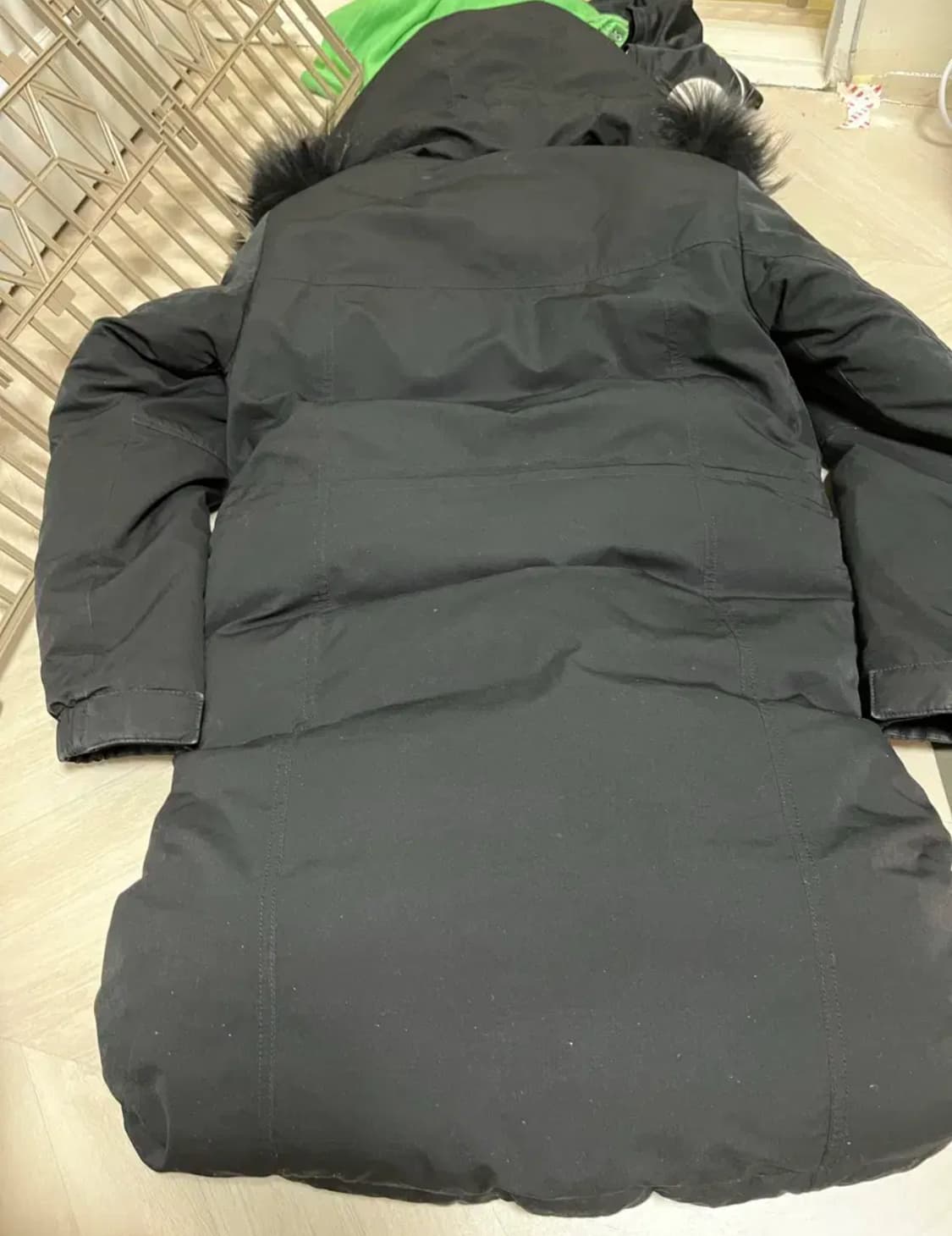 K2 블랙 야성 롱패딩 S사이즈 상품이미지2