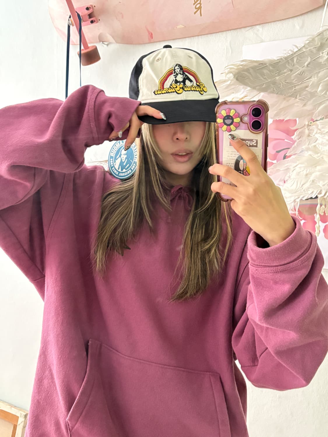 히스테릭 레인보우 캡 상품이미지7