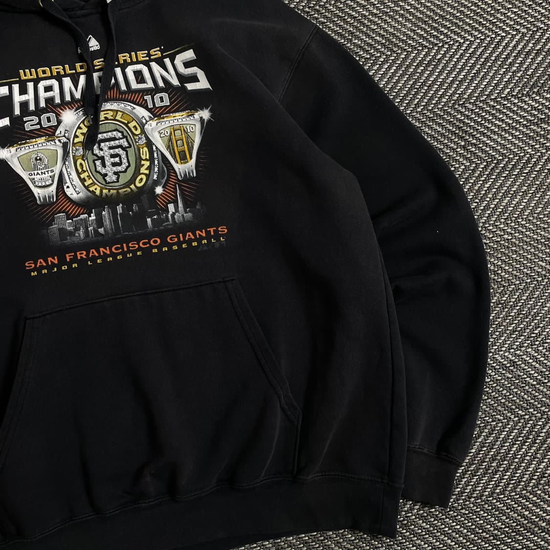 마제스틱 MLB 샌프란시스코 월드시리즈 후드 티셔츠o 2823 상품이미지2