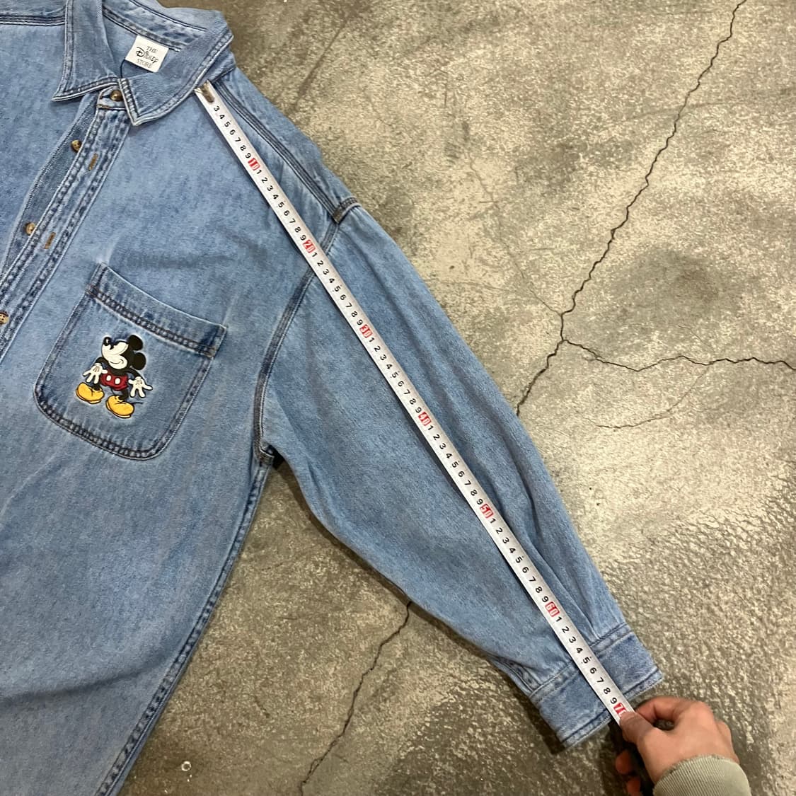 N26 90s 디즈니 미키마우스 데님 청셔츠 상품이미지6
