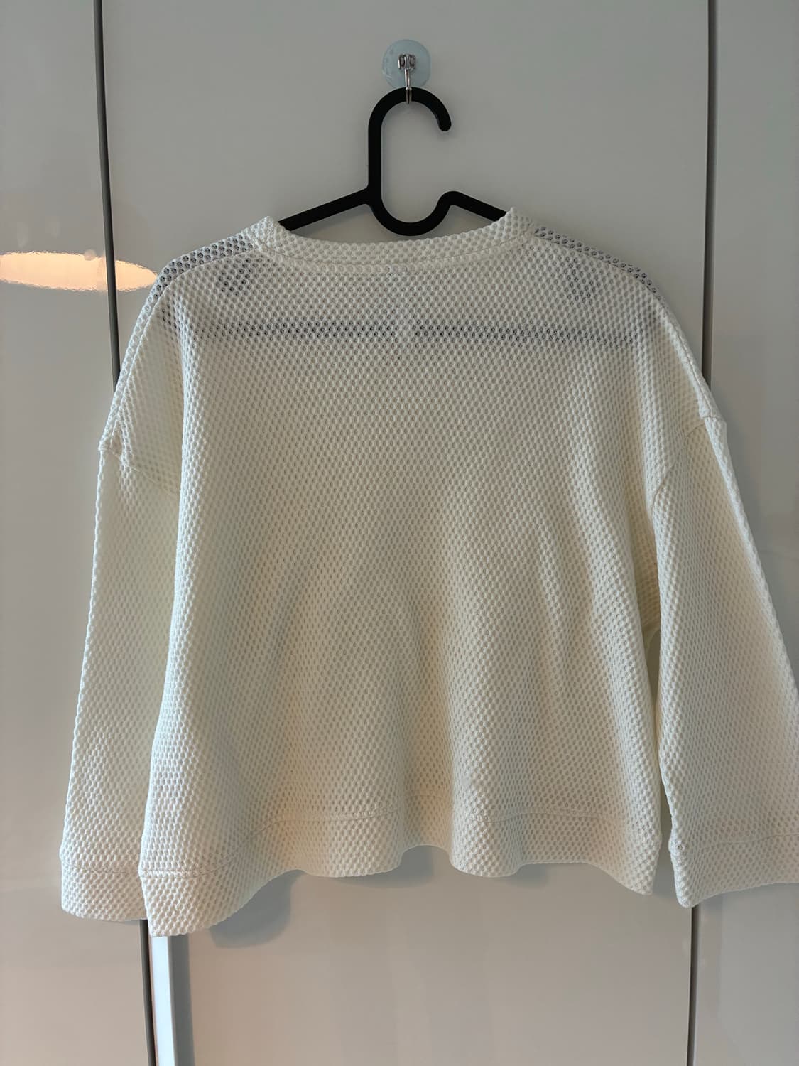 닐 바렛 메쉬 크롭 탑 상품이미지2