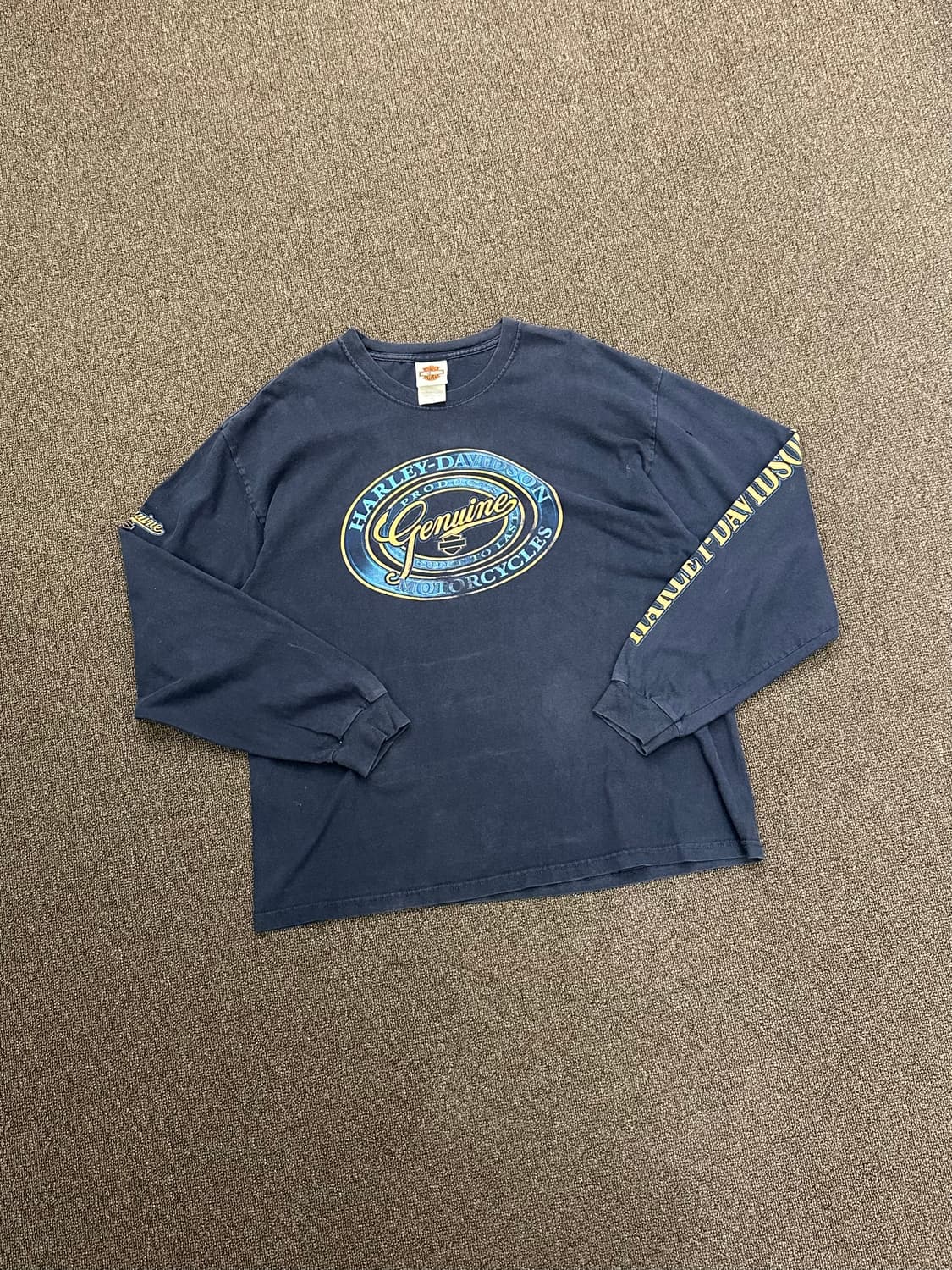 XL)할리데이비슨 빈티지 그래픽 롱슬리브 상품이미지1