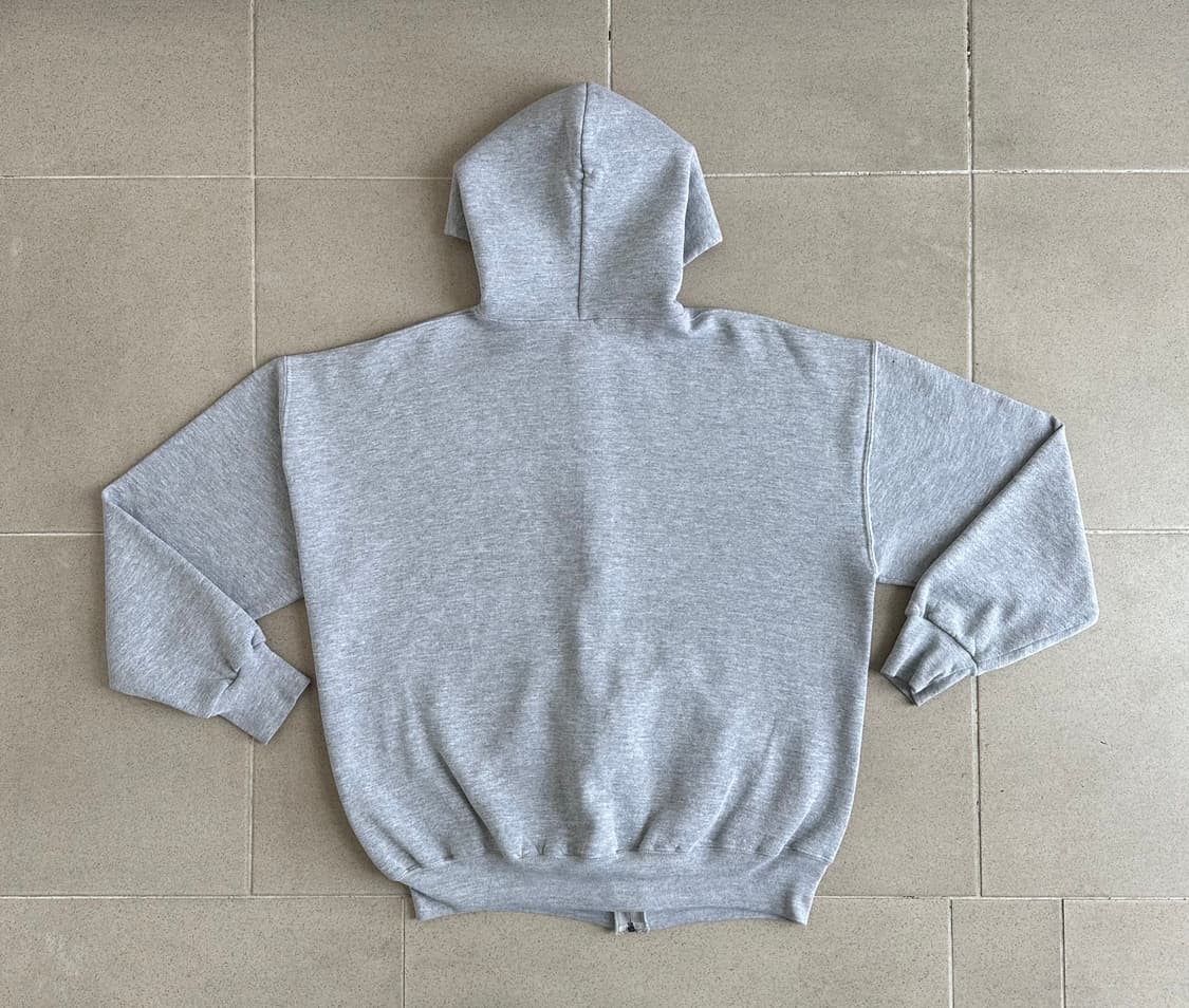 90s 빈티지 러셀 후드집업 그레이 XL 상품이미지2