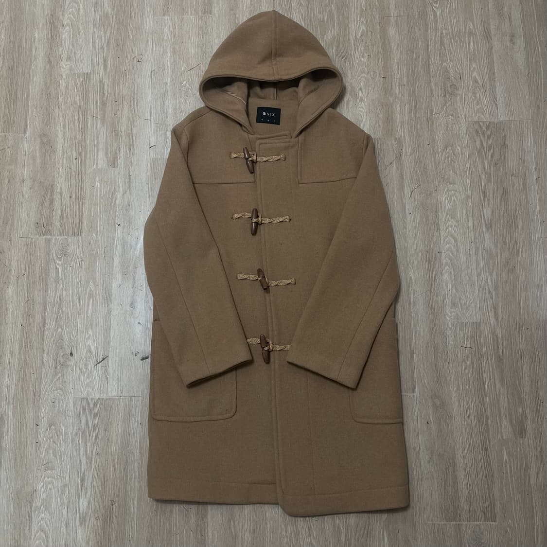 닉스 스탠다드 더플 후드 떡볶이코트 S(90) 상품이미지1