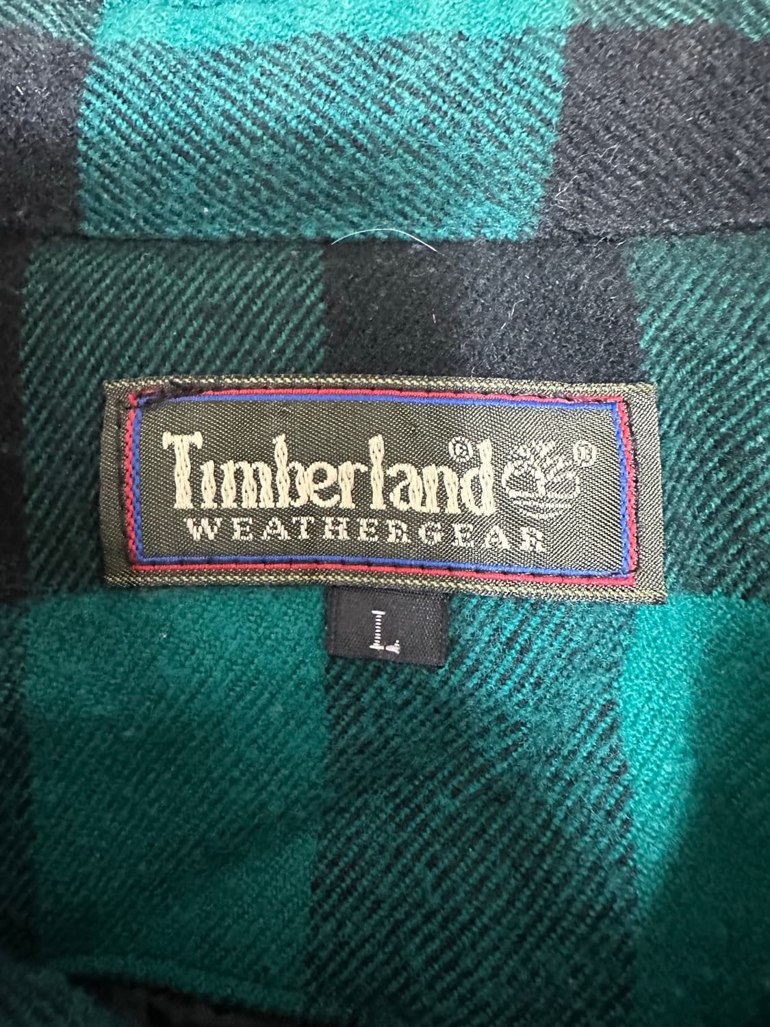 팀버랜드 플란넬 체크 누빔 자켓 상품이미지7