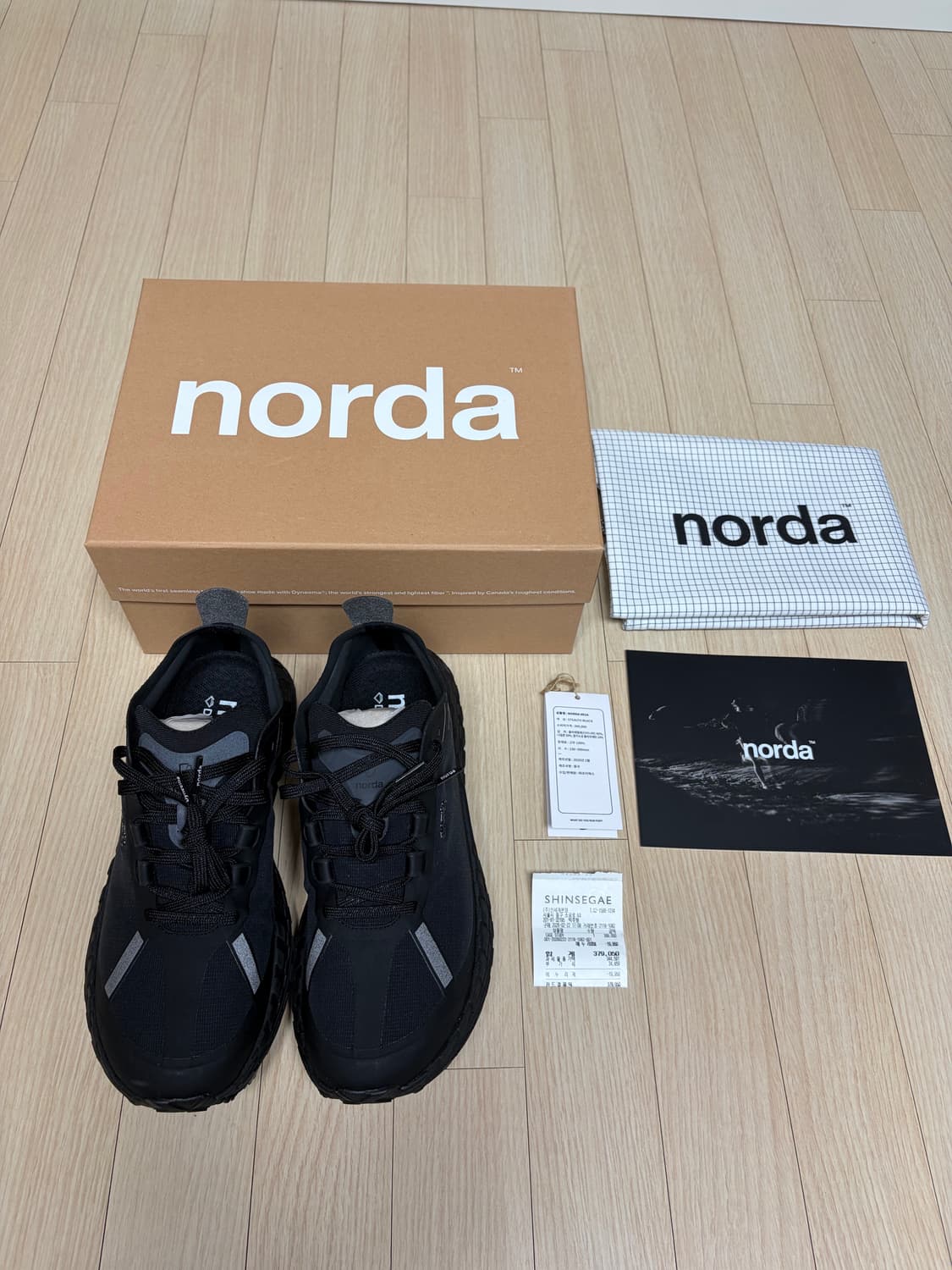 노다 Norda 001A / 스텔스 블랙 / 270 / 새상품 상품이미지1