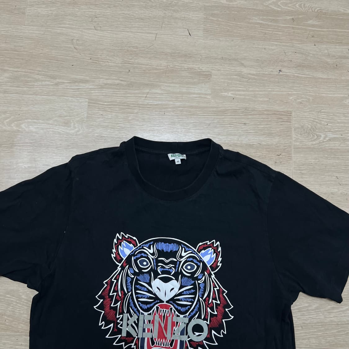 겐조 타이거 빅로고 프린팅 반팔 티셔츠 [블랙] M/95 상품이미지2