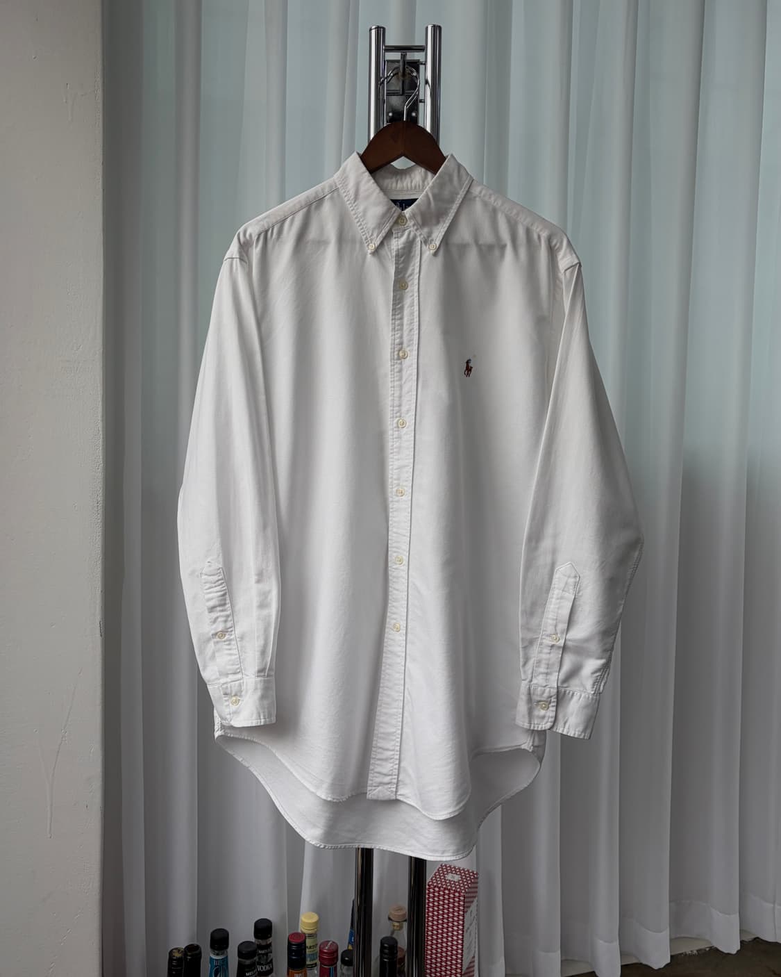 [L]폴로 랄프로렌 야머스핏 화이트 셔츠 상품이미지2