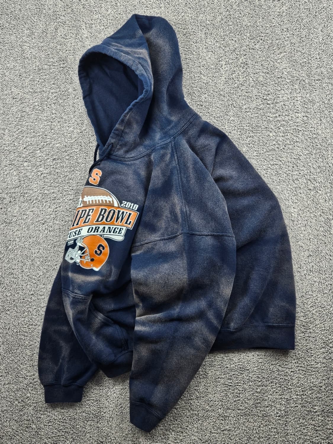 핀스트라이프볼 다잉워시드커스텀 스웻 후드티 ( XL ) / 11459 상품이미지3