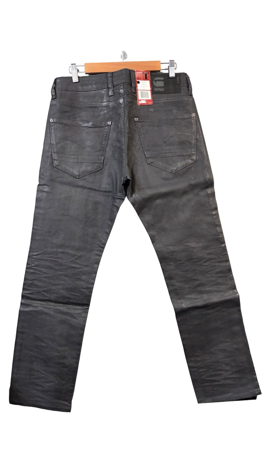 G-Star RAW 블랙 코팅 데님 바지(W33/L32) 상품이미지2