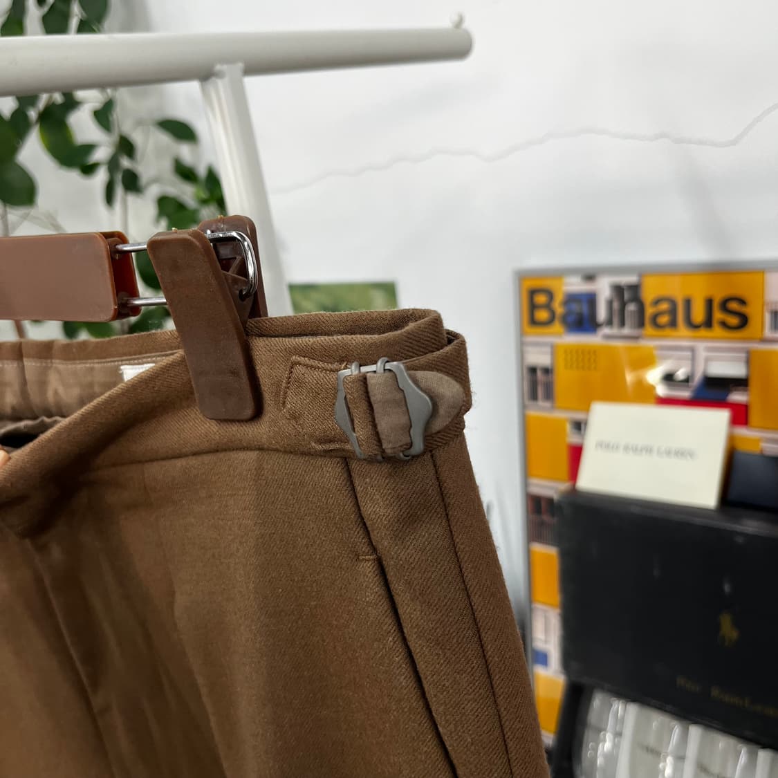 캡틴선샤인 원플리츠 울 트라우저 34 상품이미지4