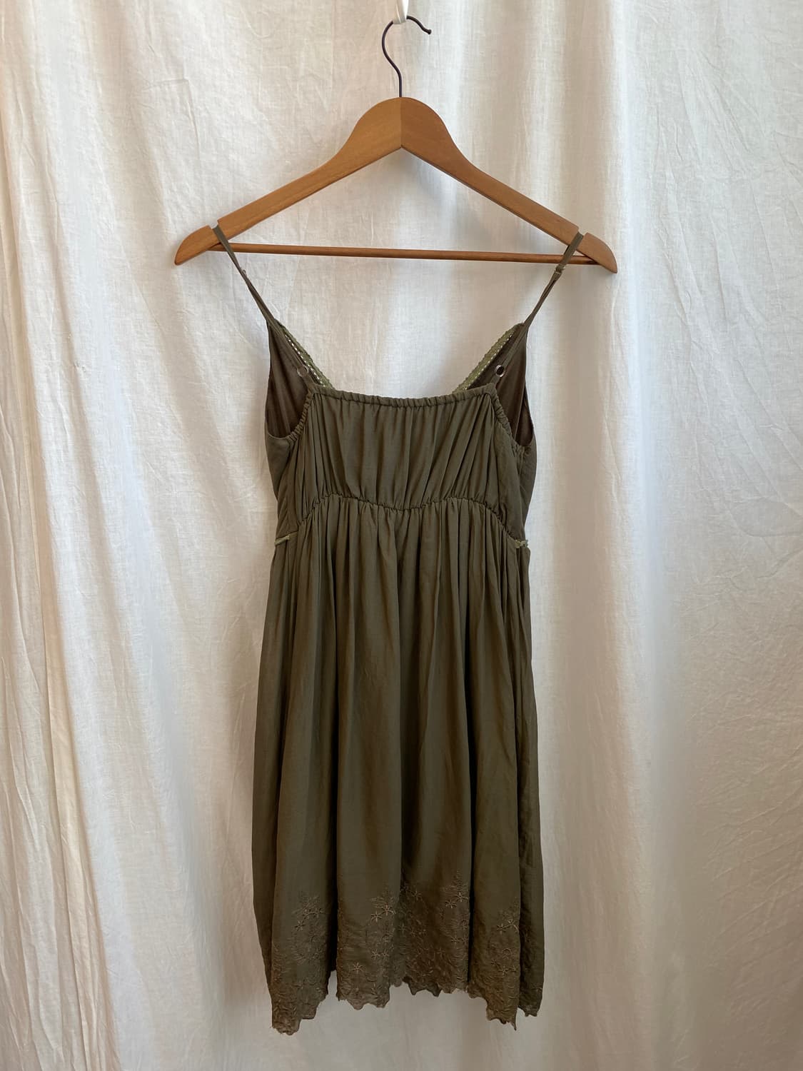 PAVOT CLING 카키 롱슬리브리스탑(M) 상품이미지3