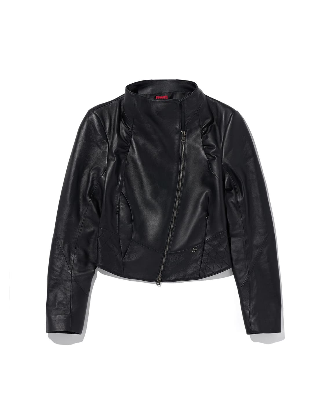 S 삽니다) 미스치프 PELISSE LEATHER JACKET_BLACK 상품이미지1