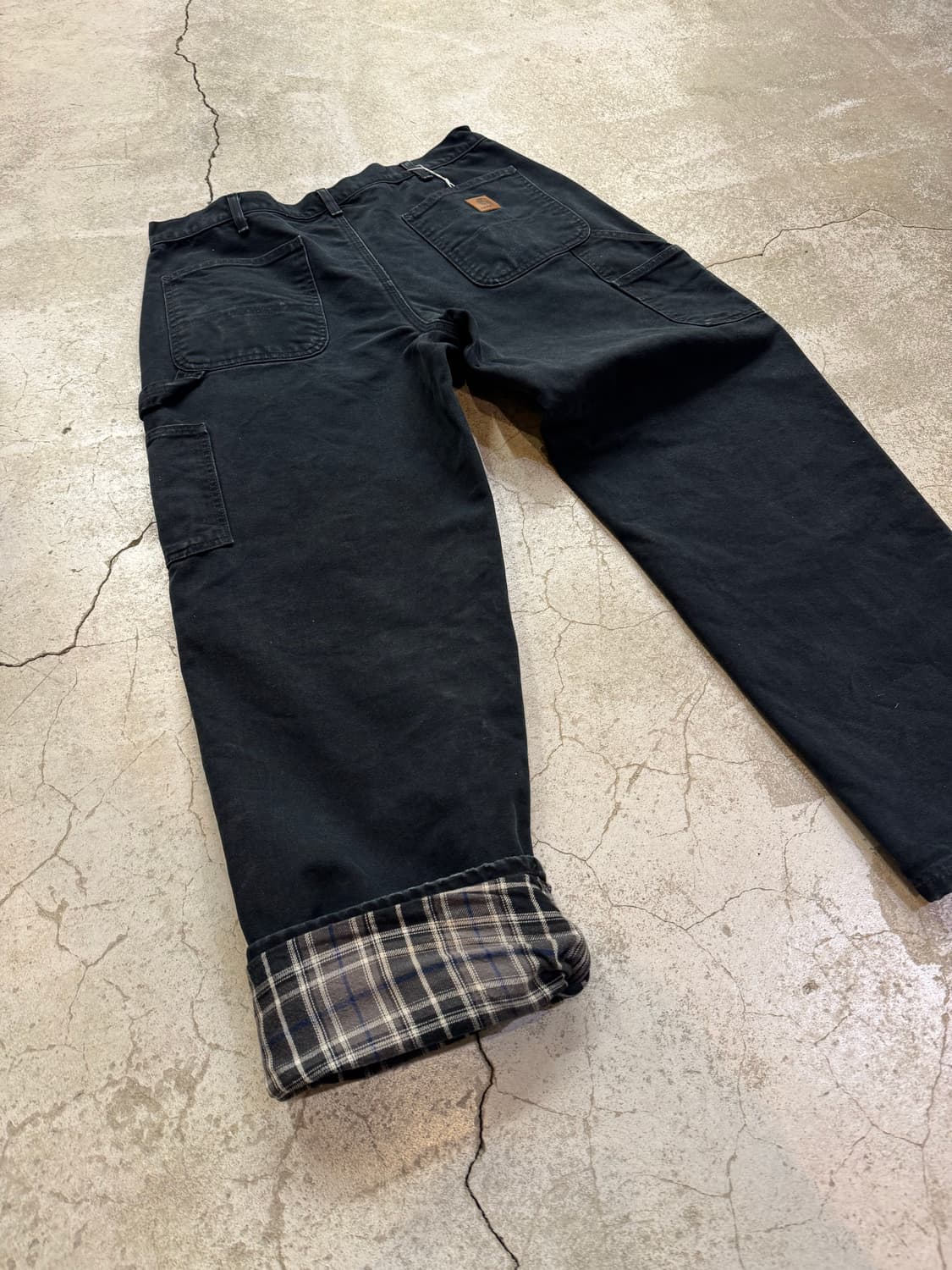 칼하트 B111 BLK 덩가리핏 싱글니 상품이미지6