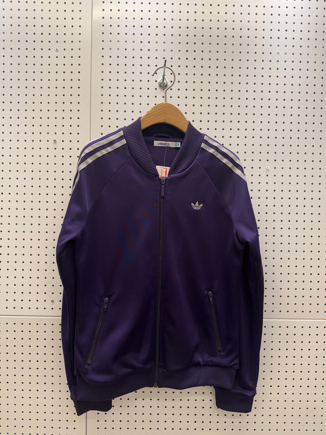 아디다스 슈퍼스타 퍼플 트랙탑 져지 U130 상품이미지2