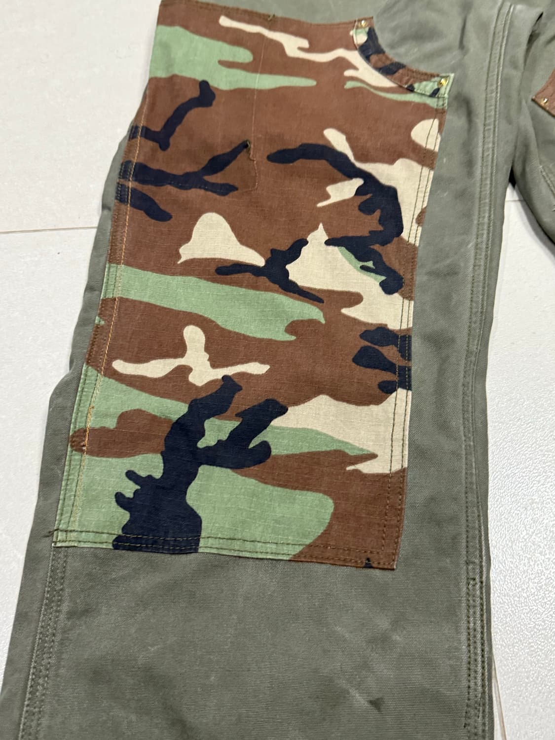 빈티지 칼하트 36x34 더블니 워시드 페인터 팬츠 바지 상품이미지4