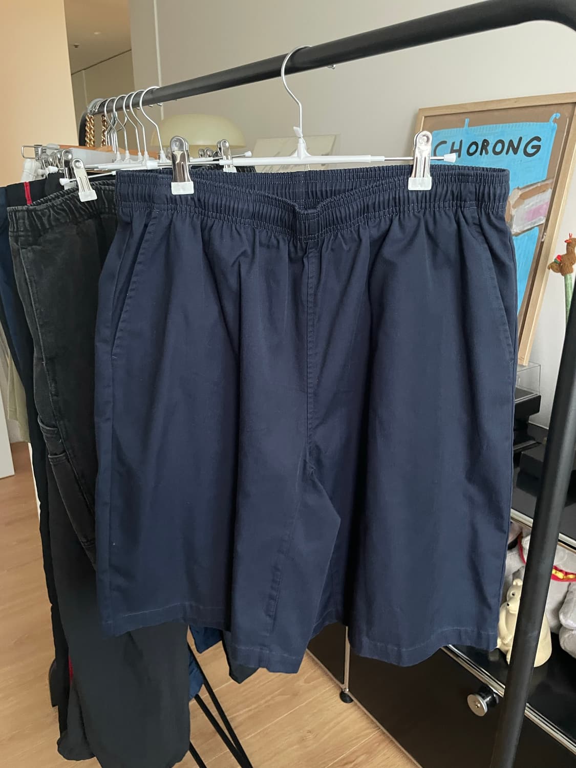 FreshService corporate easy shorts 네이비 상품이미지6