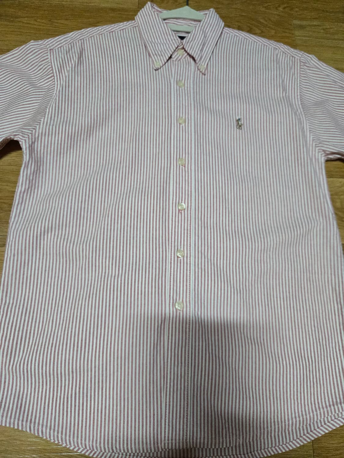 폴로 랄프로렌 옥스포드 스트라이프 멀티포니 반팔 셔츠 상품이미지4